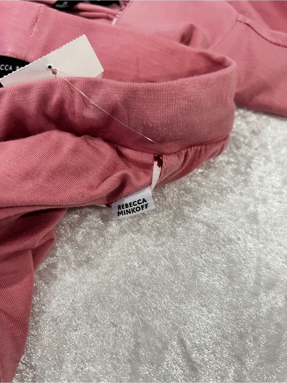 Rebecca Minkoff 2 Piece Sleepwear Set Pajama Modal Super Soft Size Small Pink - Picture 11 of 13